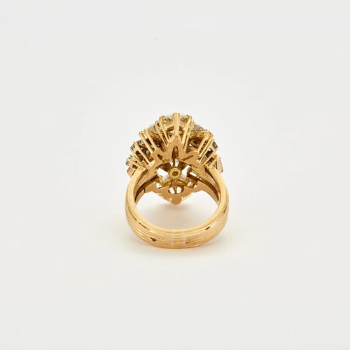 Bague 53 BAGUE VINTAGE AIGRETTE OR ET DIAMANTS 58 Facettes BO/230051