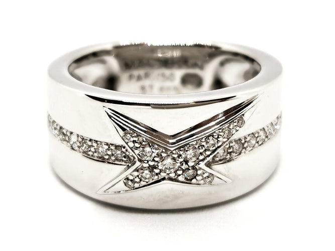 Bague 54 Mauboussin Bague Etoile étoile divine Or blanc Diamant 58 Facettes 1561206CN