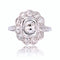Bague 51 Bague ancienne fleur en diamants 58 Facettes 23-009