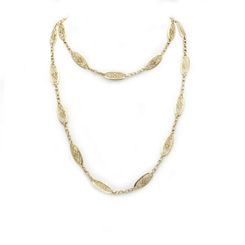 Collier Sautoir  Or jaune 58 Facettes 230227R