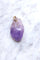 Pendentif Pendentif fruit améthyste sculptée et or 58 Facettes