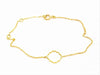 Bracelet Bracelet Transparence Or jaune 58 Facettes 578931RV