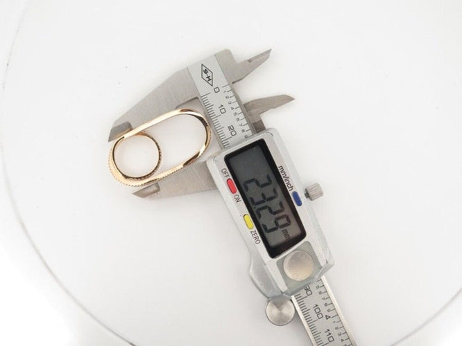 Bague 54 bague 2 doigts en or jaune 18k et 74 diamants 0.296ct 58 Facettes 247853