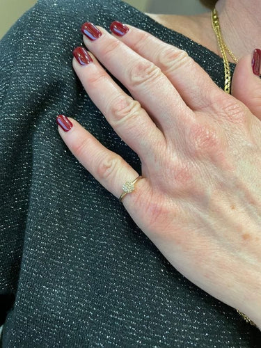 Bague 50 BAGUE MODERNE DIAMANTS 58 Facettes 60191