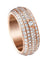 Bague 53 PIAGET - Bague Possession Or rose Diamant 58 Facettes G34P1B53