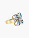 Bague 52 Bague Saphirs et Diamants 58 Facettes