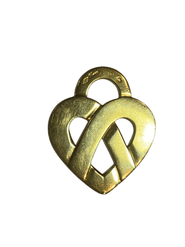 Pendentif PENDENTIF POIRAY COEUR ENTRELACE 58 Facettes