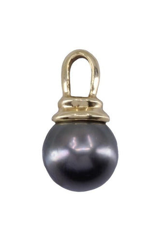 Pendentif PENDENTIF MODERNE PERLE DE TAHITI 58 Facettes 080421