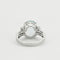 Bague 53 Bague Aigue-marine Diamants 58 Facettes