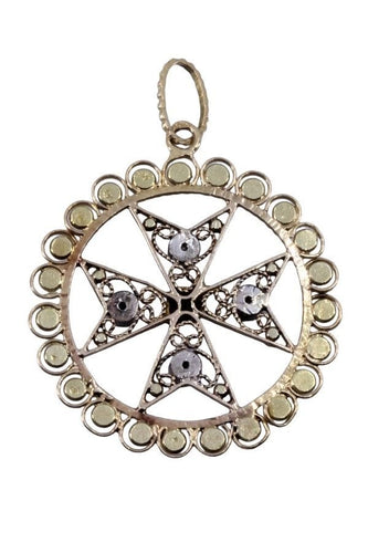 Pendentif PENDENTIF ART-DÉCO SAPHIR ET DIAMANTS 58 Facettes 070111