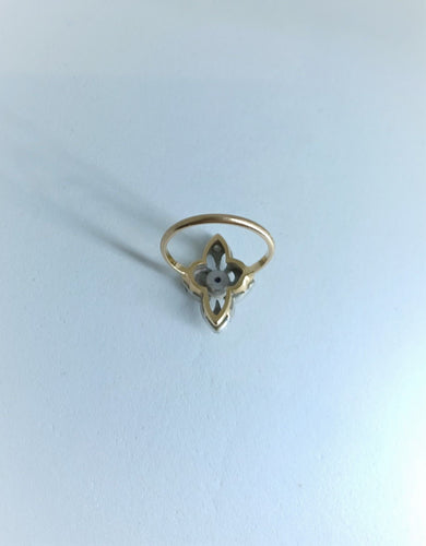 Bague Bague fleur 58 Facettes 8