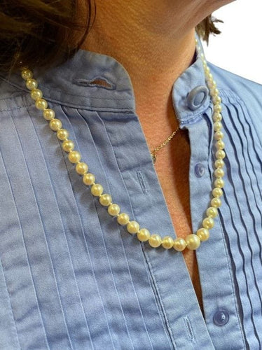 Collier COLLIER DE PERLES EN CHUTE 58 Facettes 056361