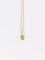 Pendentif Pendentif solitaire vintage or jaune et péridot ovale 58 Facettes 929