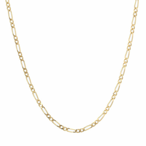 Collier Chaine or jaune gourmette maille ovale 58 Facettes 13-168B