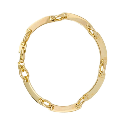 Bracelet Bracelet souple en or jaune. 58 Facettes 31642