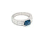 Bague 55 Bague Diamants Saphir 58 Facettes