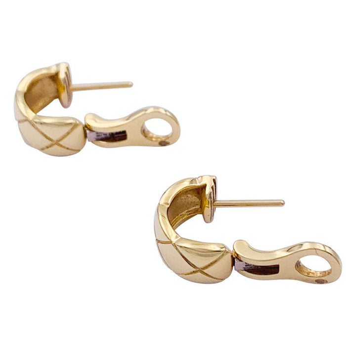 Boucles d'oreilles Boucles d'oreilles Chanel, "Coco Crush", or jaune. 58 Facettes 32989