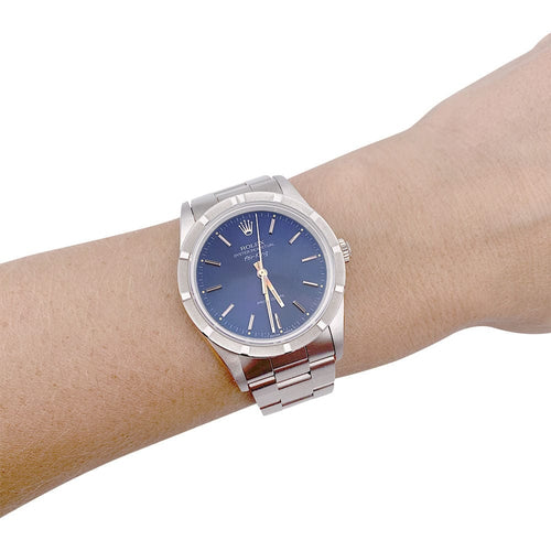 Montre Montre Rolex, "Oyster Perpetual Air-King", en acier sur acier. 58 Facettes 33147