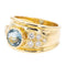 Bague 53 Bague Bandeau Or jaune Topaze 58 Facettes 2381953CN