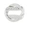 Bague 58 Bague Poiray, "Tresse", or blanc et diamants. 58 Facettes 31069