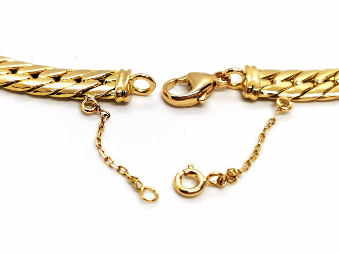 Collier Collier Maille anglaise Or jaune 58 Facettes 1599721CN