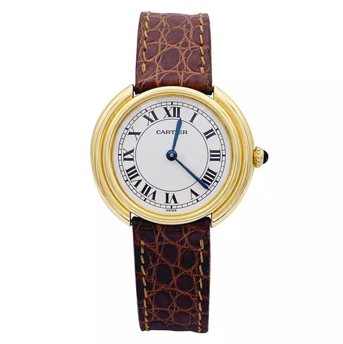 Montre Montre Cartier, "Vendôme", or jaune. 58 Facettes 33047