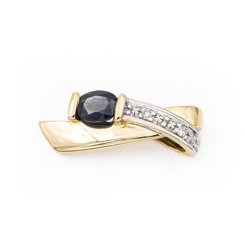 Pendentif Pendentif Or jaune Saphir 58 Facettes 2172838CN