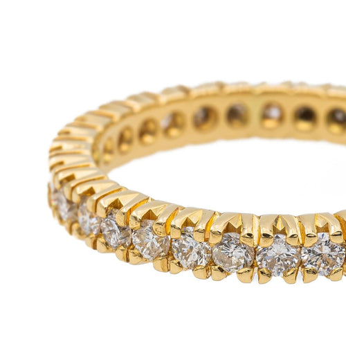 Bague 53 Bague Alliance Or jaune Diamant 58 Facettes 2699863CN