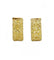 Boucles d'oreilles 2cm x 1cm / Jaune / Or 750 Boucles d'oreilles Saphirs jaune 58 Facettes 190057R