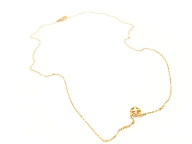 Collier Collier Or rose Diamant 58 Facettes 579146RV