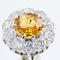 Bague 50 Bague marguerite saphir jaune et diamants 58 Facettes 21-524
