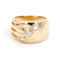 Bague 54 Bague Trilogie Or jaune Diamant 58 Facettes 1969272CN