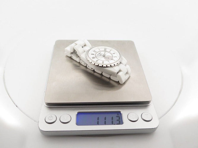 Montre montre CHANEL j12 365 37 mm automatique ceramique 58 Facettes 256828