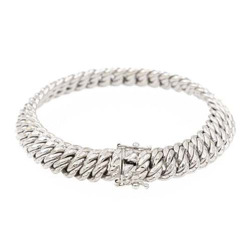 Bracelet Bracelet Maille américaine Or blanc 58 Facettes 2484050CN