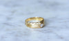 Bague Bague jonc or jaune et diamant 58 Facettes