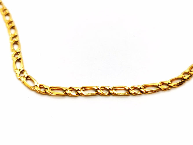 Collier Collier Maille alternée Or jaune 58 Facettes 1573276CN