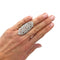 Bague 54 Bague Repossi "Maure" en or blanc et diamants. 58 Facettes 30813