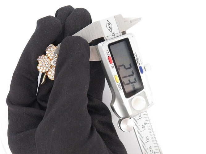 Broche vintage broche VAN CLEEF & ARPELS cosmos or jaune 18k diamants 3.65ct 58 Facettes 250924