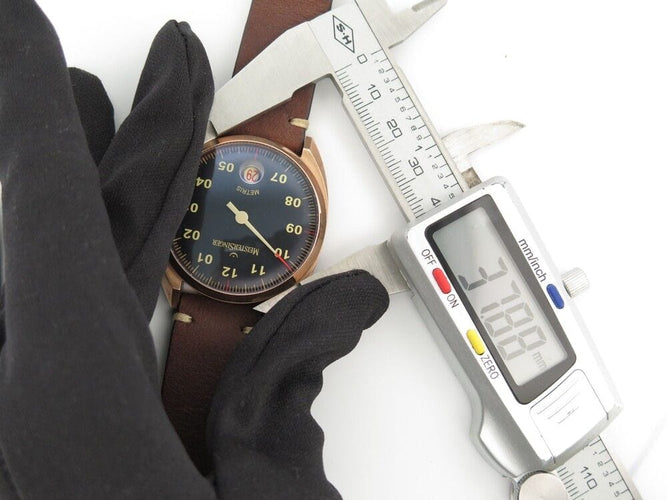 Montre montre MEISTERSINGER bronze metris me917br automatique 38 mm 58 Facettes 251830