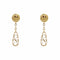 Boucles d'oreilles Boucles d'oreilles or jaune filigrané 58 Facettes 16-307