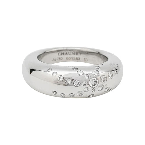 Bague 50 Bague Chaumet, "Anneau Feux d'Artifices", or blanc, diamants. 58 Facettes 31773