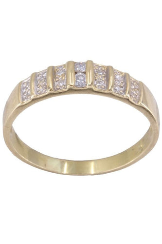Bague 57 BAGUE JONC DIAMANTÉ 58 Facettes 080351