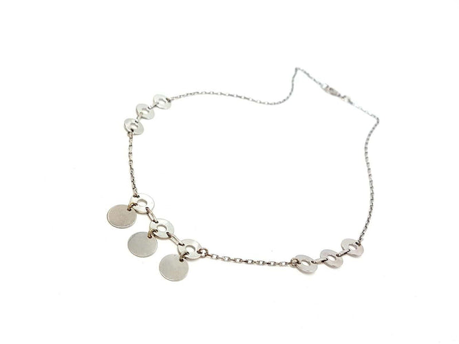Collier Collier Or blanc 58 Facettes 06477CD
