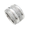 Bague 54 Bague Pomellato, "Tubolare", or blanc, diamants. 58 Facettes 31108