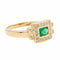 Bague 54 Bague Or jaune Emeraude 58 Facettes 1696297CN