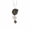 Pendentif Pendentif Gavello Arum Or gris et Diamants 58 Facettes 63700094