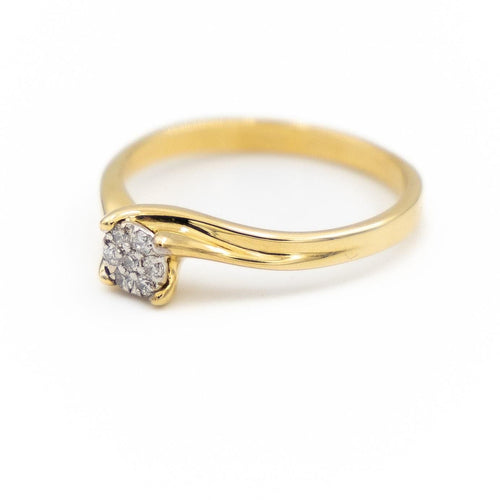 Bague 55 Bague Solitaire Or jaune Diamant 58 Facettes 1782341CN