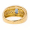 Bague 56 Bague Jonc Or jaune Saphir 58 Facettes 2275529CN