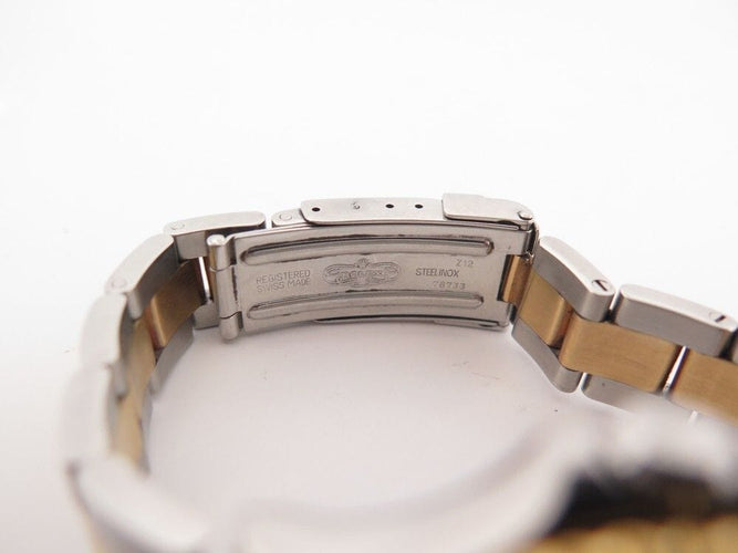 Montre vintage montre ROLEX yacht master lady 29 mm or & acier auto 58 Facettes 254447