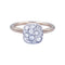 Bague 56 Bague Pomellato, "Nudo Solitaire", or rose et blanc, diamants. 58 Facettes 32267
